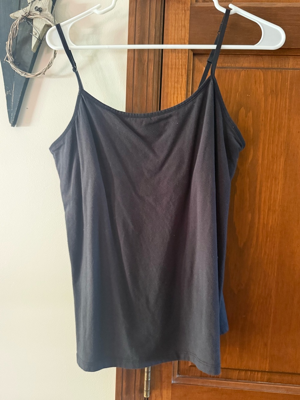 SO Black Spaghetti Strap Camisole